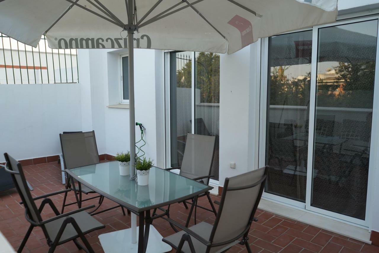 Atico Con Terraza En Alameda De Hercules Sevilla Exteriör bild