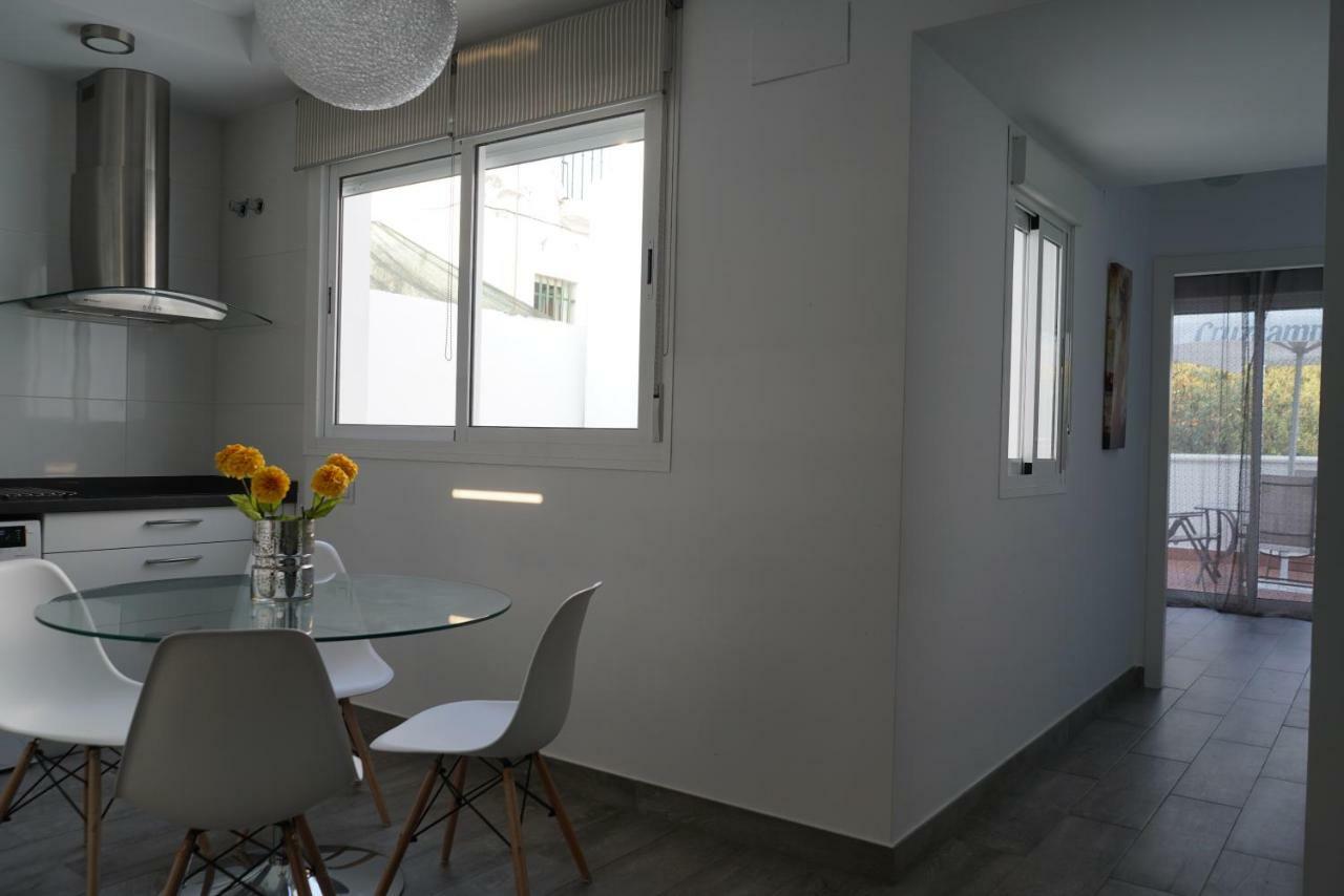 Atico Con Terraza En Alameda De Hercules Sevilla Exteriör bild